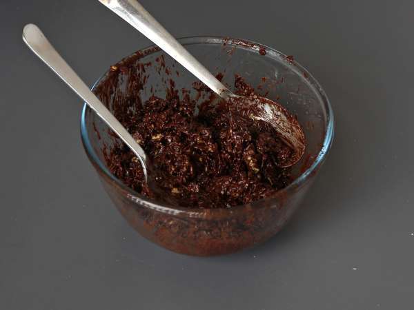 Chocolade Pringles in Zand Roosjes - Voorbereiding stap 3