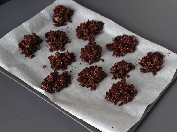 Chocolade Pringles in Zand Roosjes - Voorbereiding stap 4