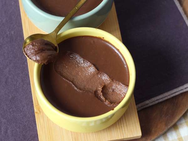 Chocolade bananenroom dessert met slechts 3 ingrediënten! - Voorbereiding stap 5