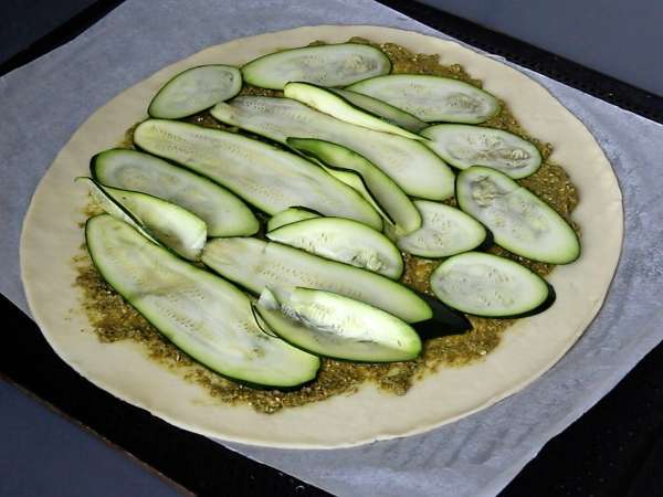 Pesto en courgettetaart: een makkelijk recept dat naar de zomer ruikt! - Voorbereiding stap 4
