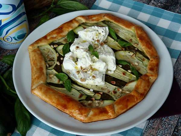 Pesto en courgettetaart: een makkelijk recept dat naar de zomer ruikt! - Voorbereiding stap 8