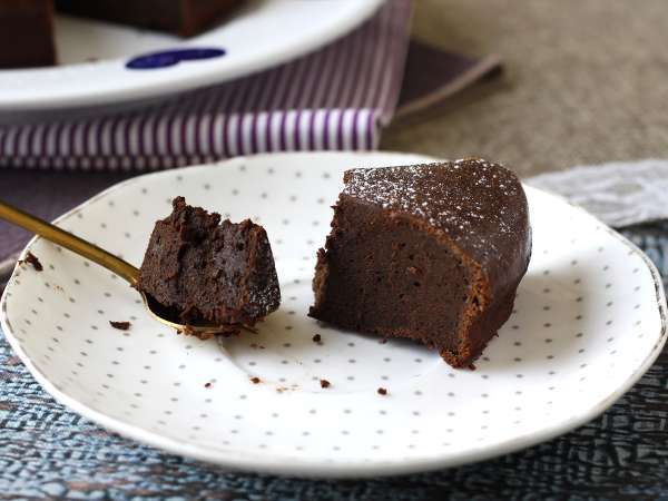 Eiwitrijke chocoladefondant: het eenvoudige recept met wei-eiwit - Voorbereiding stap 5