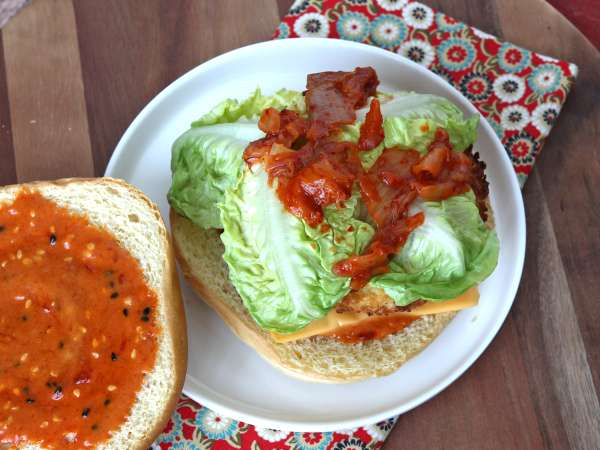 Kipburger in Koreaanse stijl: knapperig, pittig en ontzettend lekker - Voorbereiding stap 6