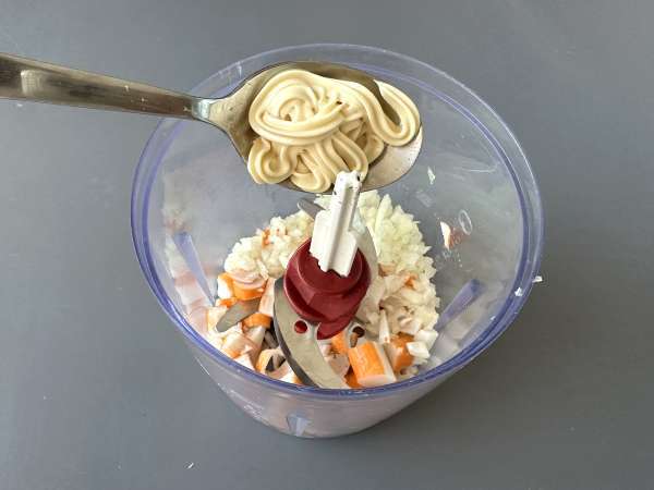 Surimi-spread: het supersnelle aperitiefrecept - Voorbereiding stap 2