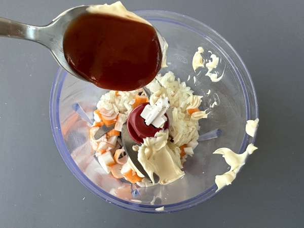 Surimi-spread: het supersnelle aperitiefrecept - Voorbereiding stap 3