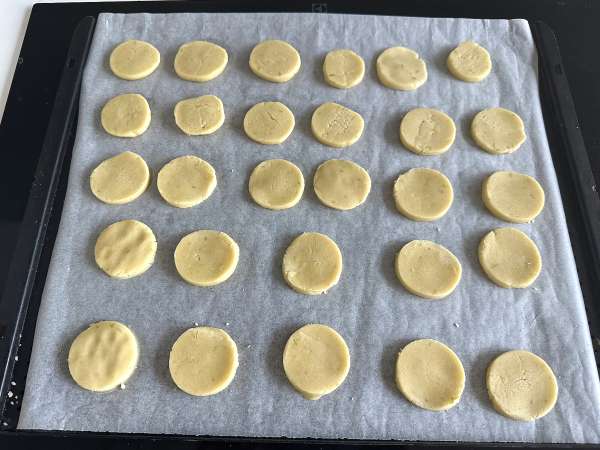 Boterkoekjes met limoen en glazuur - Voorbereiding stap 7