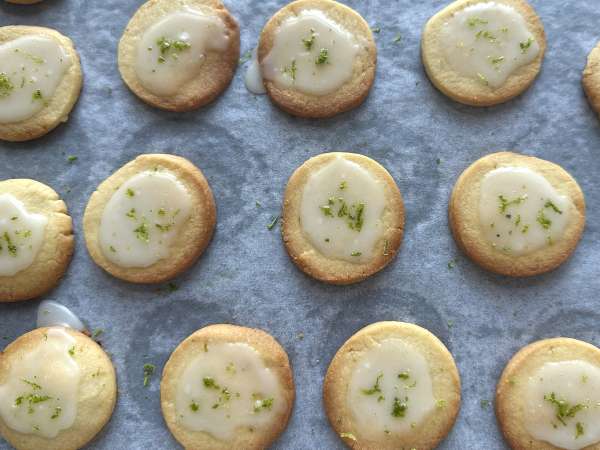 Boterkoekjes met limoen en glazuur - Voorbereiding stap 11