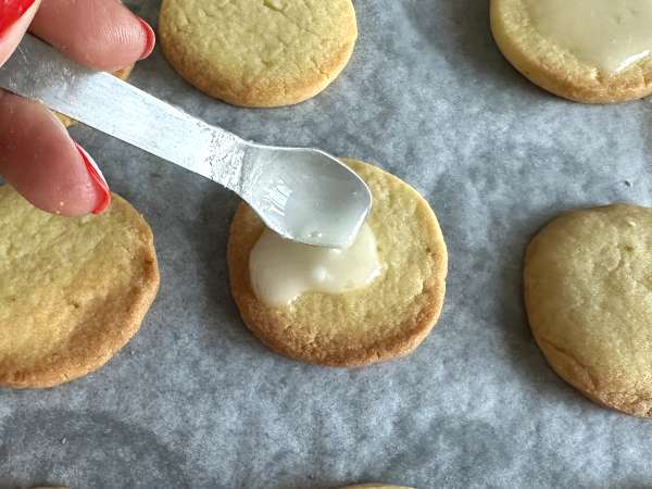 Boterkoekjes met limoen en glazuur - Voorbereiding stap 10