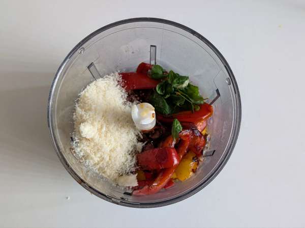 Pasta met paprika en munt: romig en geurig - Voorbereiding stap 4