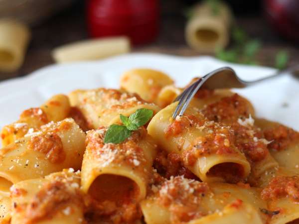 Pasta met paprika en munt: romig en geurig - Voorbereiding stap 9