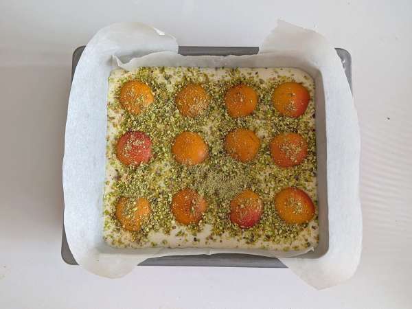 Cheesecake met smeltende abrikozen - Voorbereiding stap 5