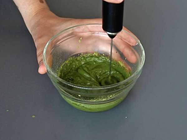 Gemarmerde cake met matcha-thee - Voorbereiding stap 1