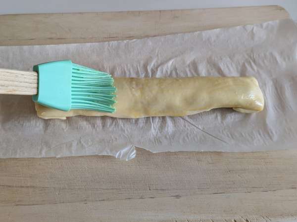 Rustici met worst en kaas uit de heteluchtfriteuse - Voorbereiding stap 6