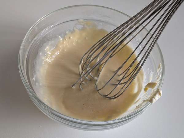 Hartige muffins met olijven en Philadelphia uit de airfryer - Voorbereiding stap 2