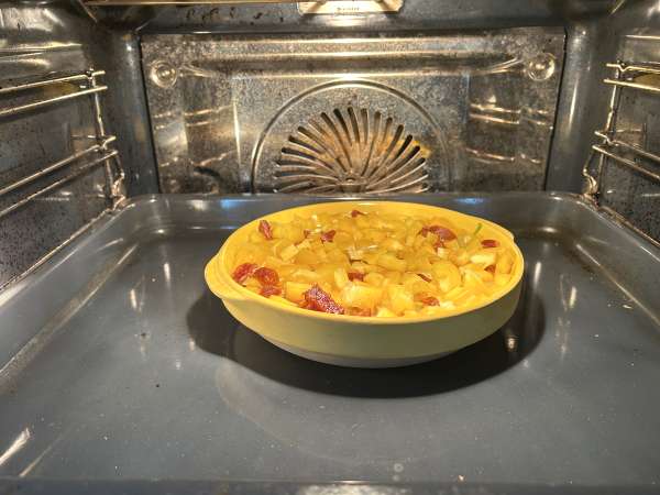 Orzo uit één pan met paprika, chorizo en spinazie - Voorbereiding stap 5