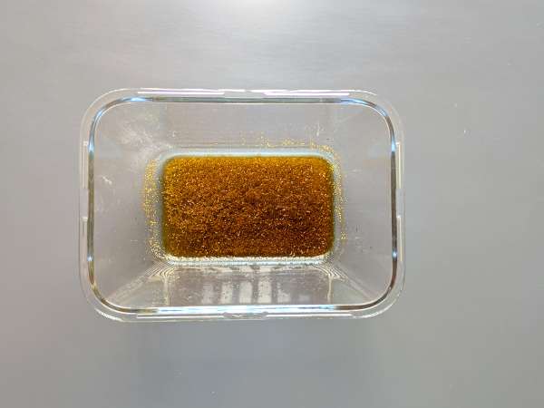 Groene bonen met Thaise saus, bereid in de Air Fryer - Voorbereiding stap 1