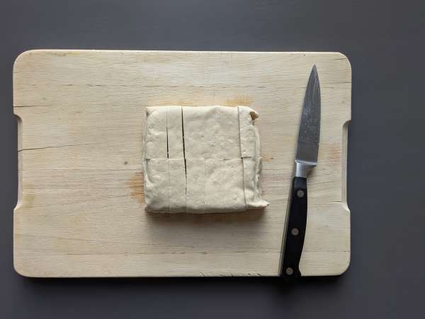 Knapperige tofu-nuggets en Thaise sperziebonen uit de heteluchtfriteuse - Voorbereiding stap 2