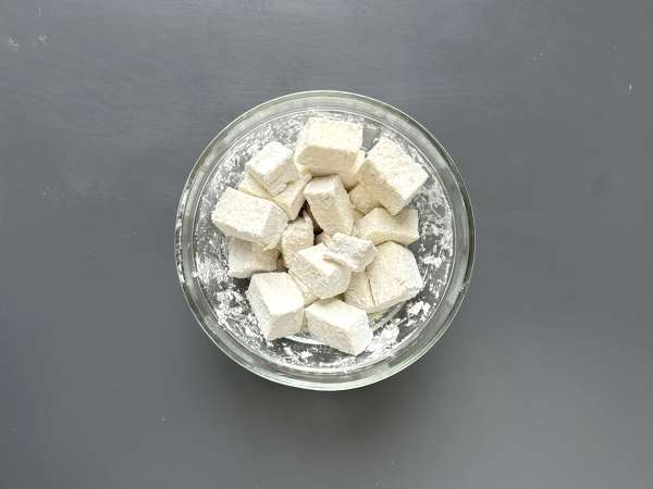 Tofu General Tao - Voorbereiding stap 2