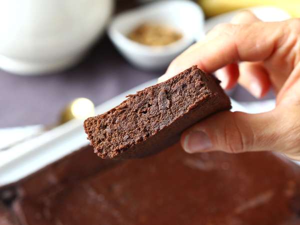 Proteïnebrownie met chocolade en rode bonen - Voorbereiding stap 7