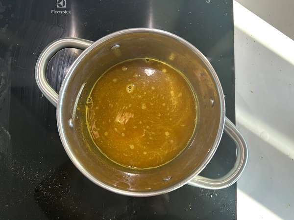 Curry van koraallinzen met kokosmelk: een eenvoudig en romig recept - Voorbereiding stap 4