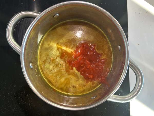 Curry van koraallinzen met kokosmelk: een eenvoudig en romig recept - Voorbereiding stap 5