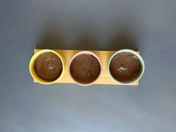 Chocoladecrème met zijden tofu met slechts 2 ingrediënten - Voorbereiding stap 4
