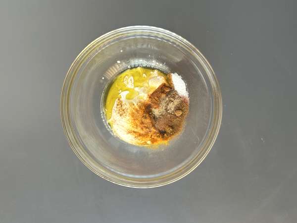 Kipshawarma uit de Air Fryer, pitabroodje en tahinisaus - Voorbereiding stap 1