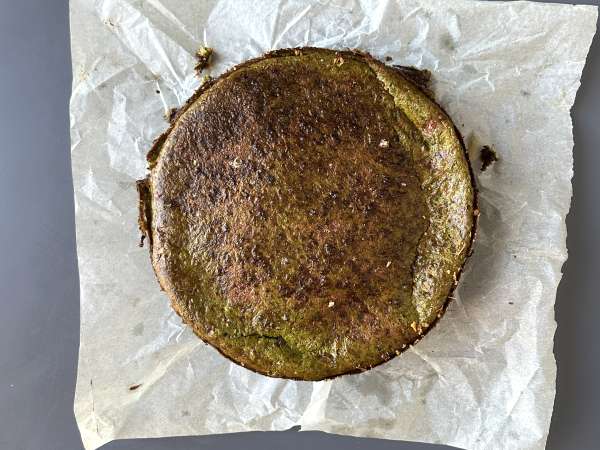 Quiche zonder deeg met spinazie en gouda - Voorbereiding stap 7