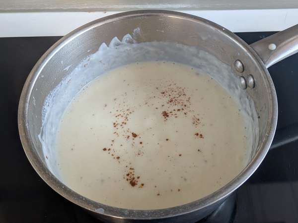Romige lasagne met pompoen, speck en knapperige walnoten - Voorbereiding stap 3