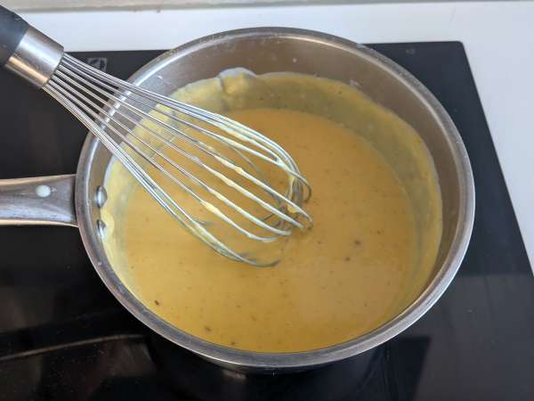 Romige lasagne met pompoen, speck en knapperige walnoten - Voorbereiding stap 5