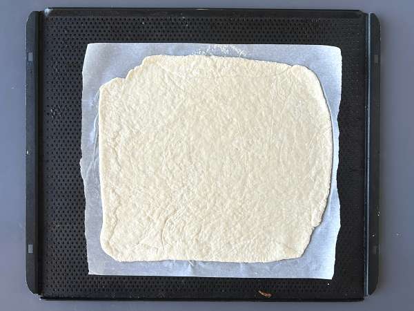 Pizza met cottage cheese - Voorbereiding stap 5
