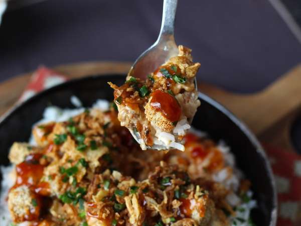 Crousty tofu: de vegetarische versie van crousty chicken - Voorbereiding stap 7