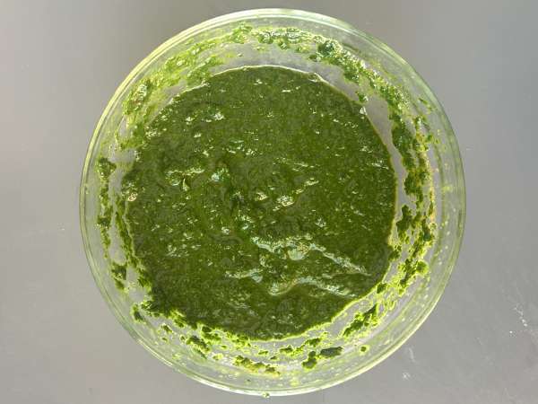 Palak tofu: Indiase curry met spinazie en tofu - Voorbereiding stap 5