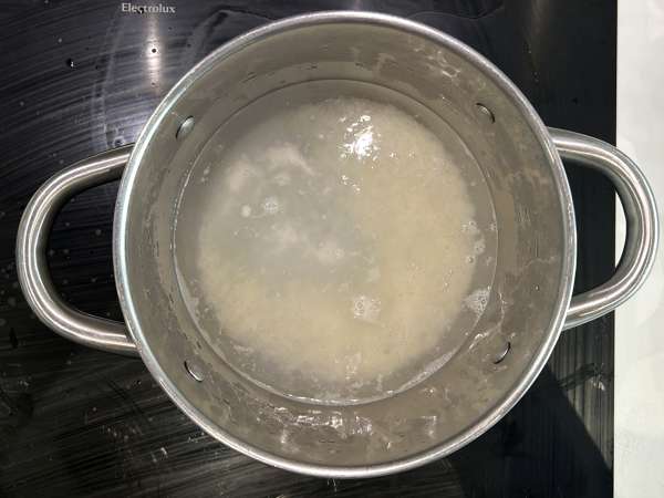Knapperige sinaasappeltofu - Voorbereiding stap 1