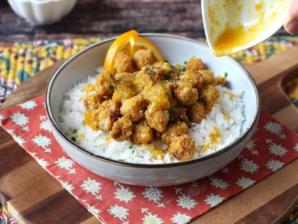 Knapperige sinaasappeltofu - Voorbereiding stap 6