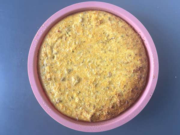 Quiche zonder deeg met tonijn, wortelen en cottage cheese: eenvoudig en eiwitrijk - Voorbereiding stap 9