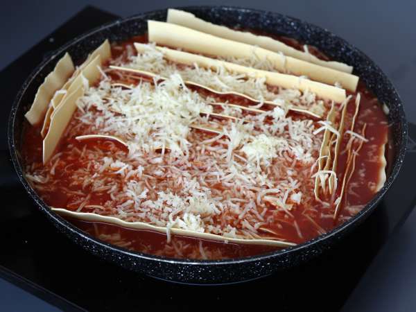 Lasagne bolognese uit de pan - Voorbereiding stap 5