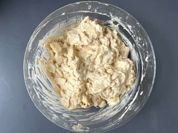 Extra smeuïge appelcake met knapperige streusel - Voorbereiding stap 5
