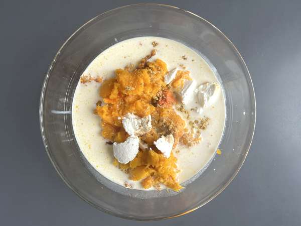 Lasagne met flespompoen, spinazie en ricotta - Voorbereiding stap 3