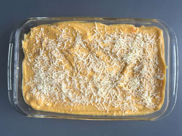 Lasagne met flespompoen, spinazie en ricotta - Voorbereiding stap 7