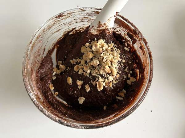 Brownie met zoete aardappel zonder boter of olie - Voorbereiding stap 5