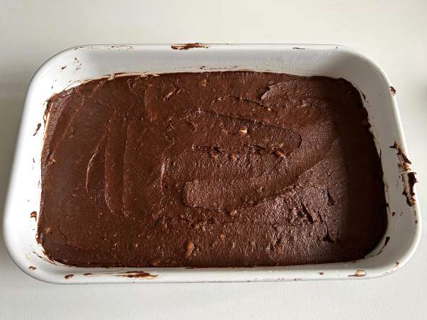 Brownie met zoete aardappel zonder boter of olie - Voorbereiding stap 6