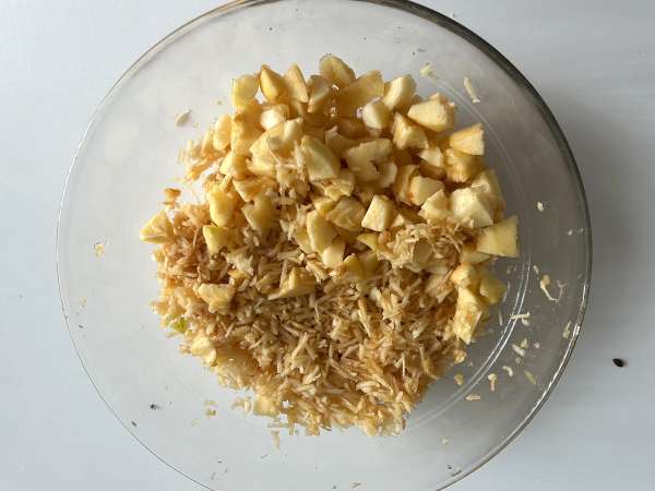 Szarlotka: Poolse appeltaart met een knapperige topping - Voorbereiding stap 7