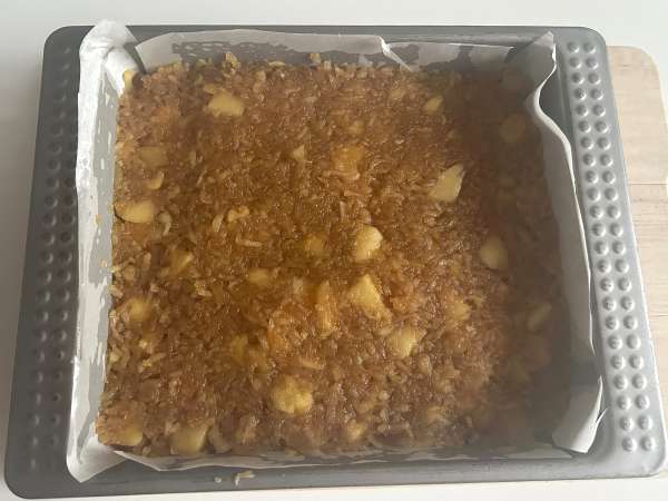 Szarlotka: Poolse appeltaart met een knapperige topping - Voorbereiding stap 10