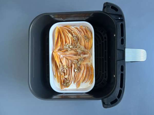 Gratin van flespompoen uit de Air Fryer in dauphinois-stijl - Voorbereiding stap 7