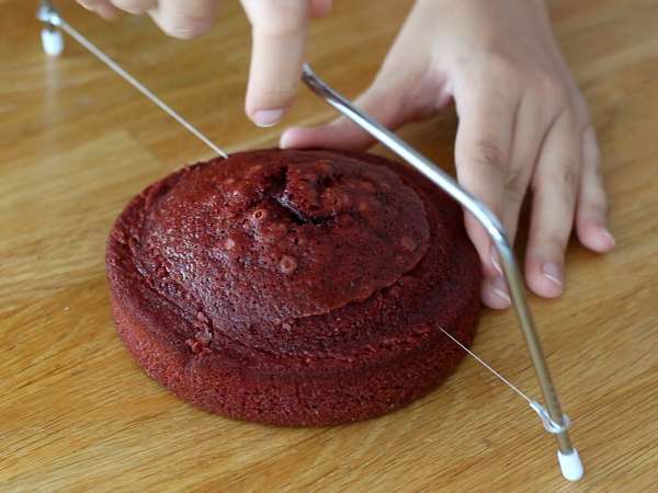 Speciale Red Velvet-taart voor Halloween! - Voorbereiding stap 8