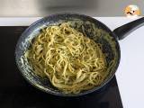 Pasta met courgettebloemen, ricotta en pistachenoten - Voorbereiding stap 6