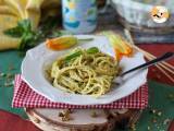 Pasta met courgettebloemen, ricotta en pistachenoten - Voorbereiding stap 7