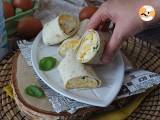 Zachte en super eiwitrijke ei en feta wrap - Voorbereiding stap 8