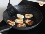 Gebakken halloumi zoetzuur met honing en rozemarijn - Voorbereiding stap 4